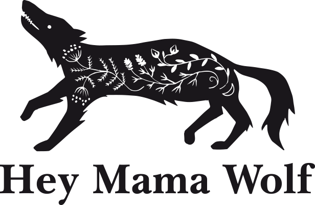 Logo Hey Mama Wolf