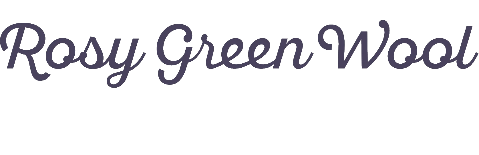 Logo Rosy Green Wool
